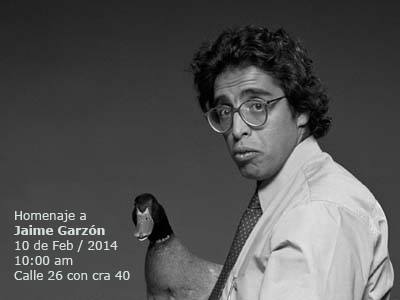 Ofrenda floral en homenaje a Jaime Garzón