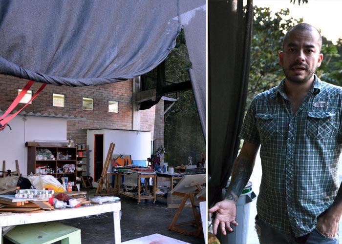 En este lugar se fabrican machetes y metralletas