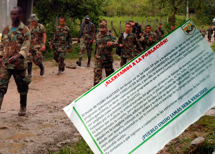 Las 46 reglas que le puso las Farc a las comunidades del sur de Colombia