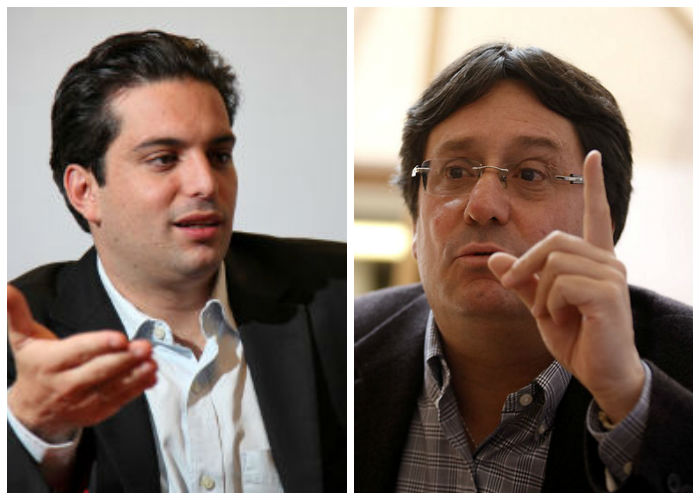 “Vamos a ver si es tan valiente”: Simón Gaviria a Pacho Santos