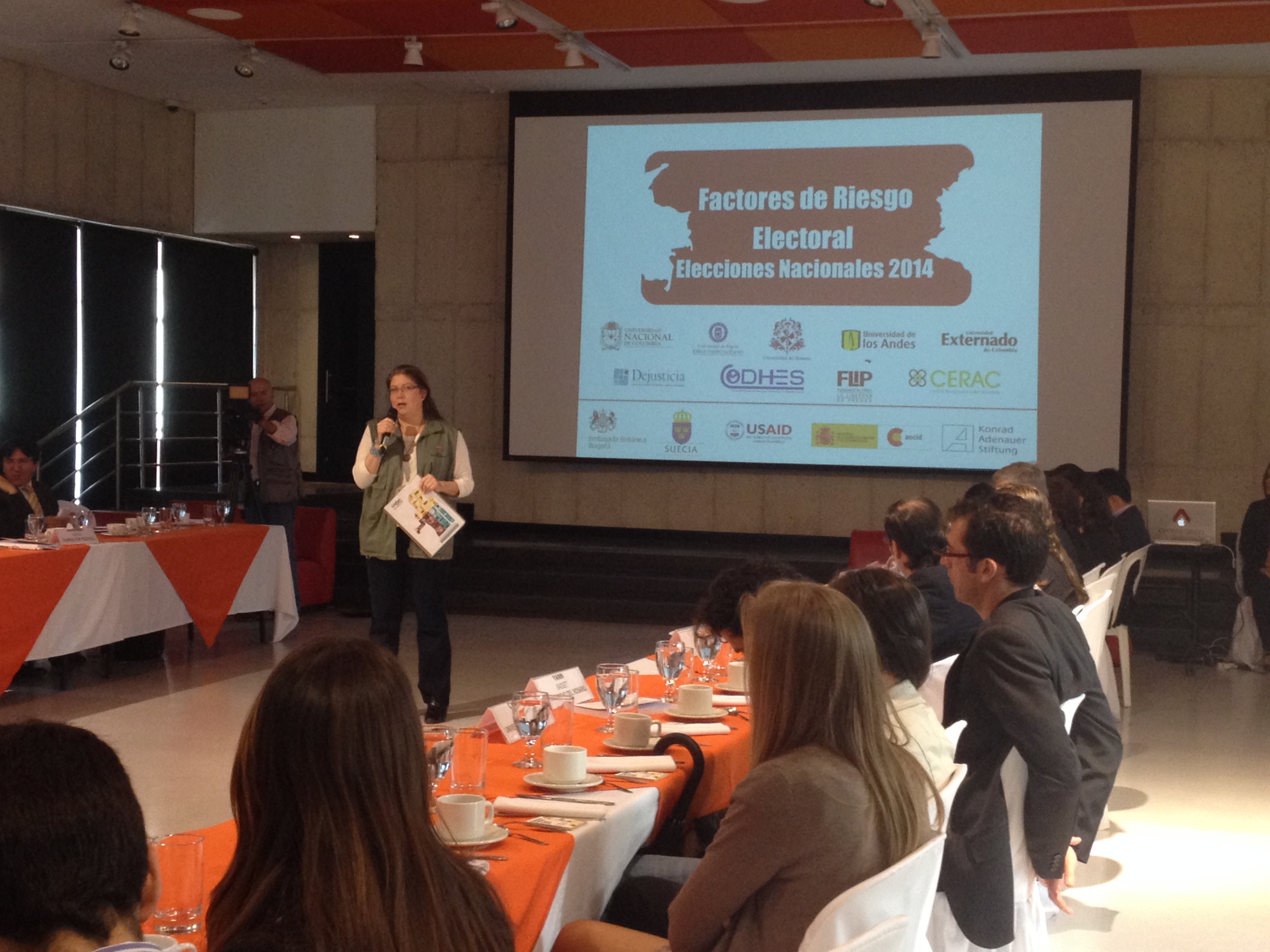 La Misión de Observación Electoral (MOE) presentó el mapa de riesgo electoral 2014