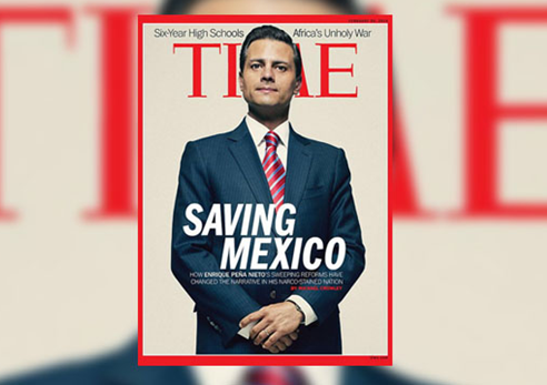 La polémica portada de Peña Nieto en Time