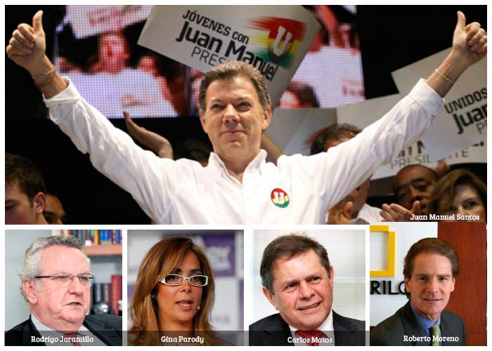 Las verdaderas caras detrás de la financiación de la Campaña de Santos en 2010