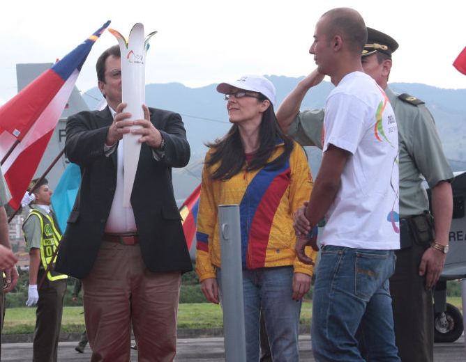 Durante los juegos suramericanos que organizó Medellín