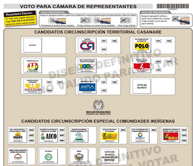 Siete partidos habían advertido sobre las irregularidades electorales
