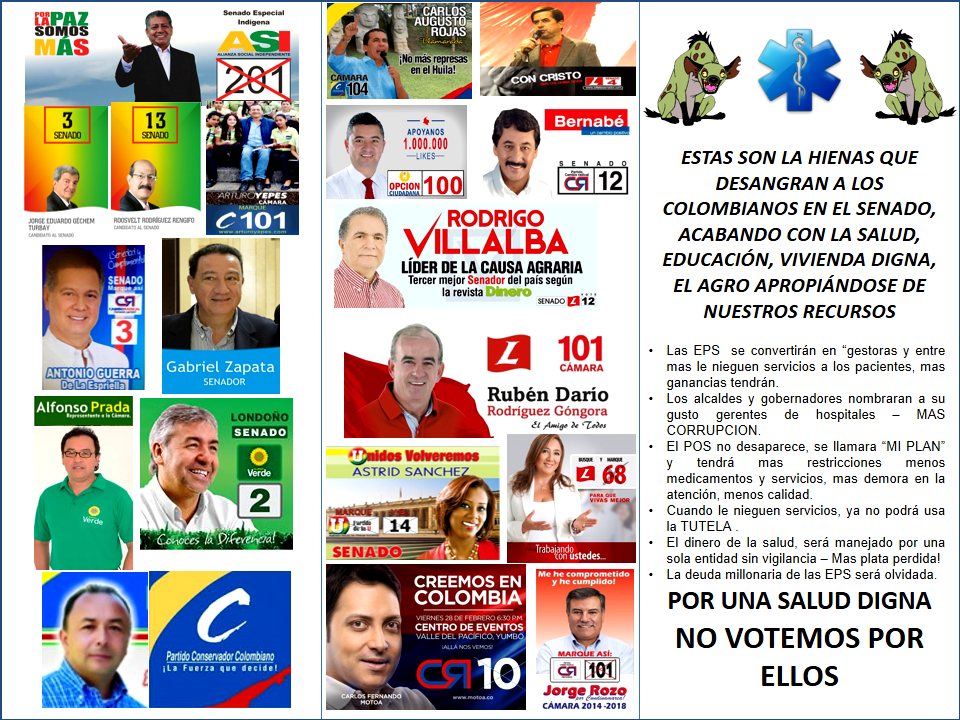 Estas son las hienas que se comen el país en el Congreso