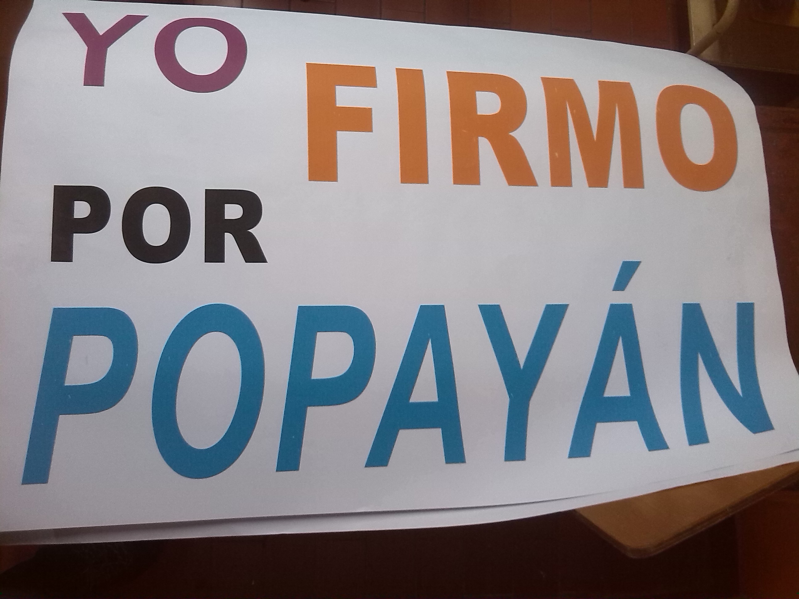 Inició la colecta de firmas contra la alcaldía de Popayán