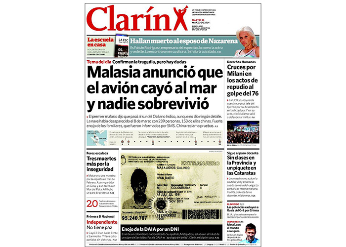 La cizaña de Clarín