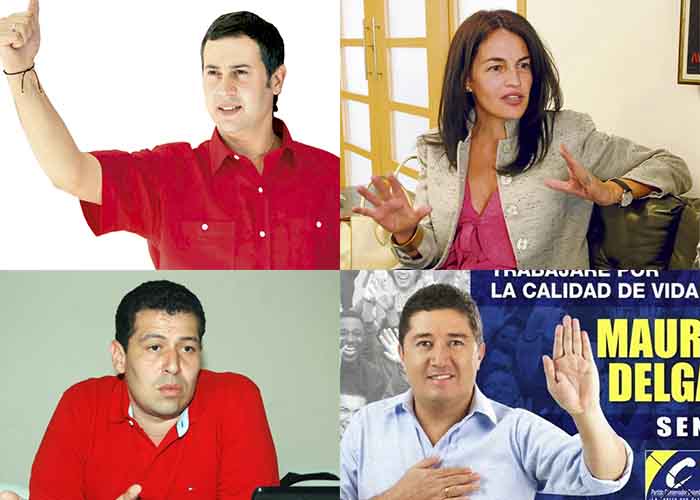 Senadores de parientes gobernando