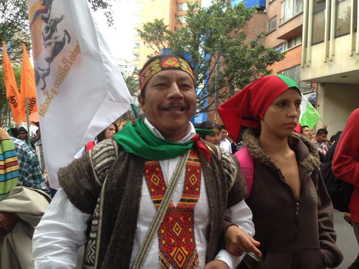 ¿Qué pasó en la marcha campesina?