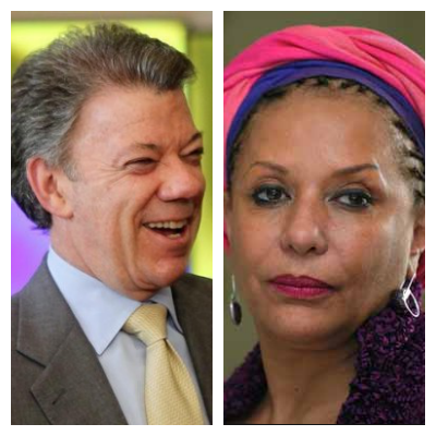 Santos y Piedad Córdoba, los dos nuevos mejores amigos