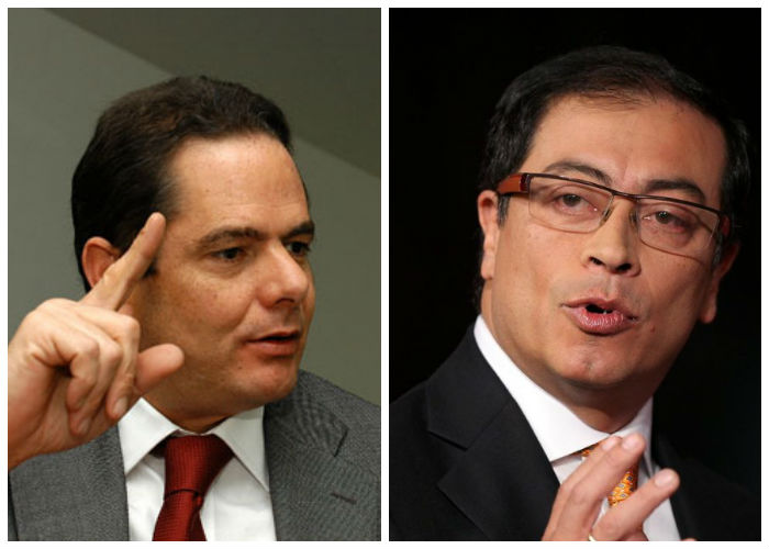 La bronca de Germán Vargas con Gustavo Petro