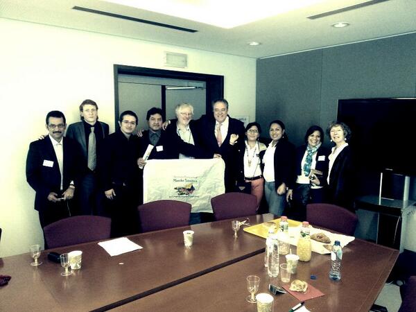 Solidaridad internacional en Marcha