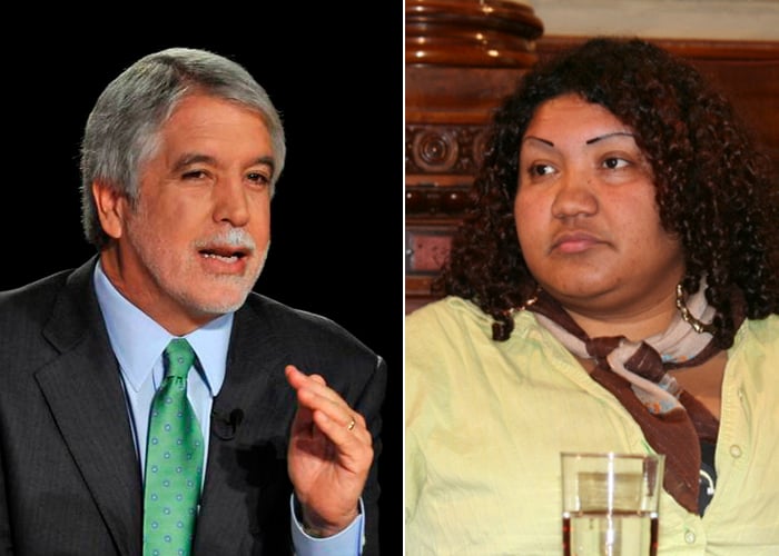 Líder negra le canta la tabla a Enrique Peñalosa