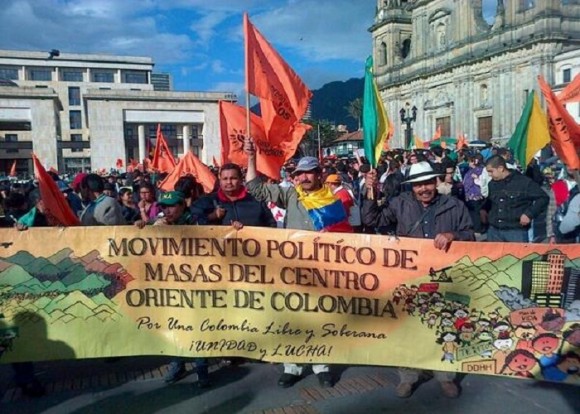 Los rostros del paro agrario en Boyacá