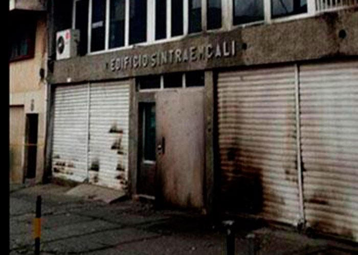 Atentado contra Sintraemcali a solo cinco días de que juez de la república ordenara perdón