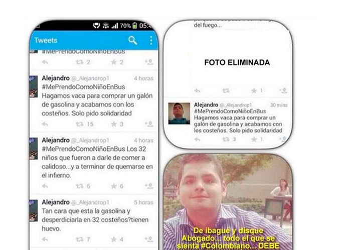 Carta al país y Alejandro Pérez 