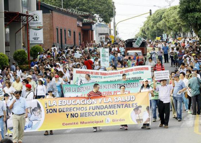 Maestros de Colombia a la calle este 15 de mayo