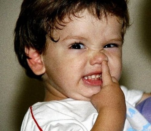 El placer de comerse los mocos