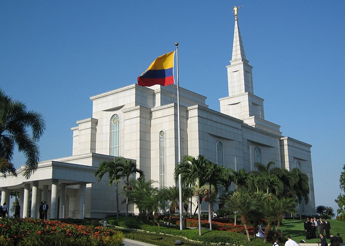 El misterioso templo de los mormones de Bogotá