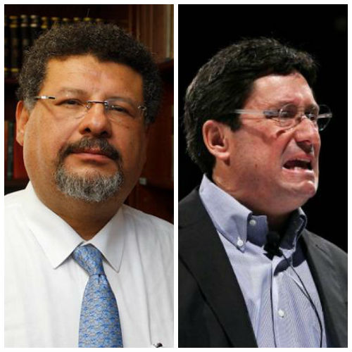 Jaime Granados, el abogado y Pacho Santos, el escudero en el caso de Zuluaga y el 'hacker'