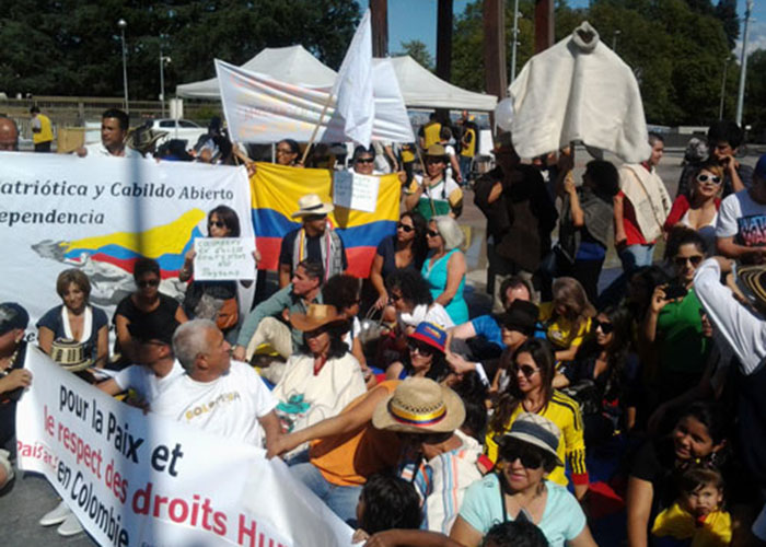 Respaldo desde Suiza a la protesta campesina