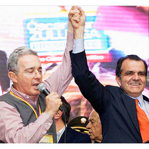 Sorprendente encuesta coloca por primera vez a Zuluaga por encima de Santos