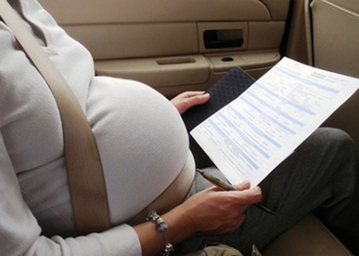 ¿Como volar durante el embarazo?