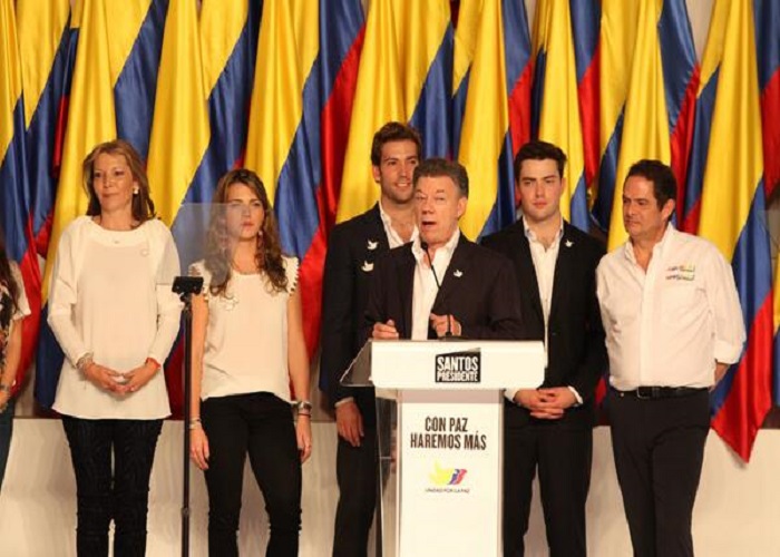 Reelegido Juan Manuel Santos
