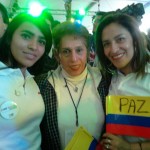  - Así celebran en le sede de Juan Manuel Santos