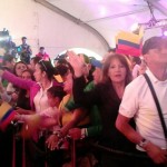  - Así celebran en le sede de Juan Manuel Santos