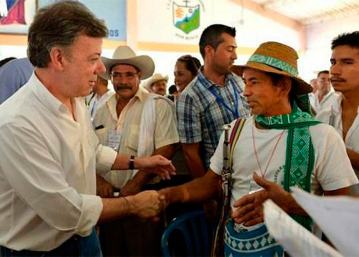 Los puntos que los líderes agrarios le piden al presidente Santos