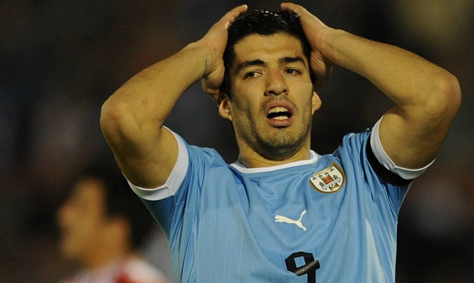 Atención: FIFA sanciona al jugador uruguayo Luis Suárez