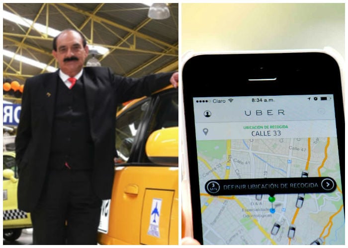 La guerra entre los taxis Unos de Uldarico Peña y los Uber