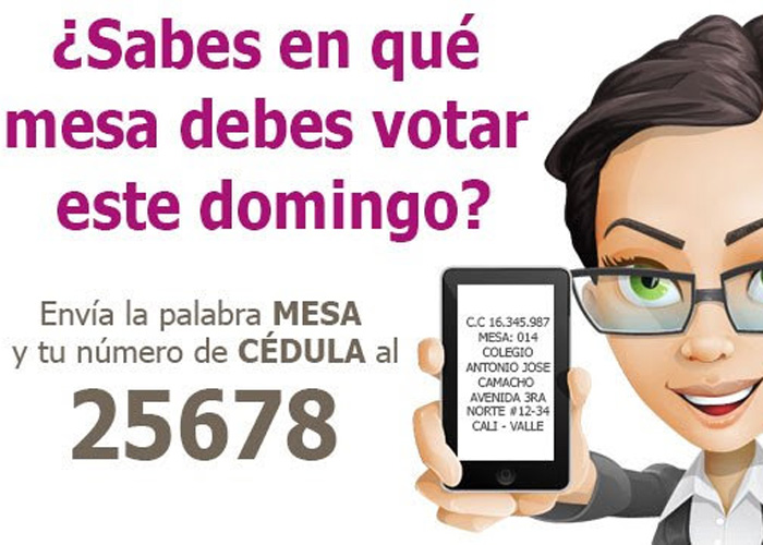 ¿Sabes en qué mesa debes votar el domingo?