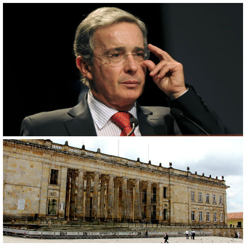 ¿Cuál va a ser la oficina de Uribe en el capitolio?
