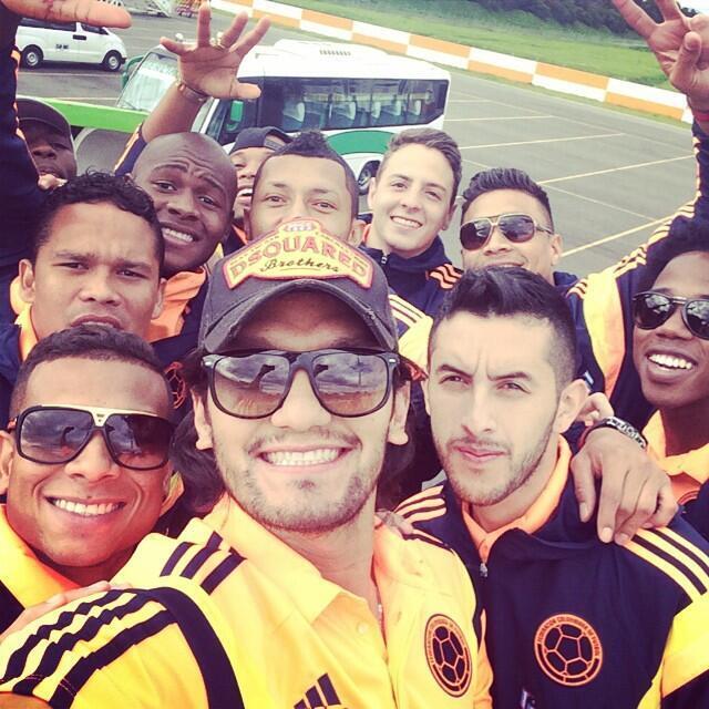 El IMPRESIONANTE recibimiento a la Selección Colombia
