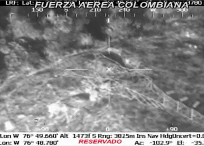 Video de la Fuerza Aérea muestra torres de energía derribadas en Buenaventura
