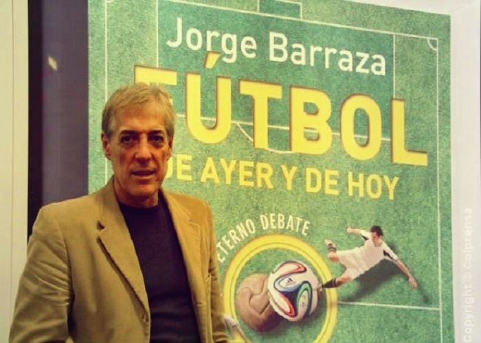 Jorge Barraza, el hombre que más páginas, artículos y libros ha escrito sobre fútbol
