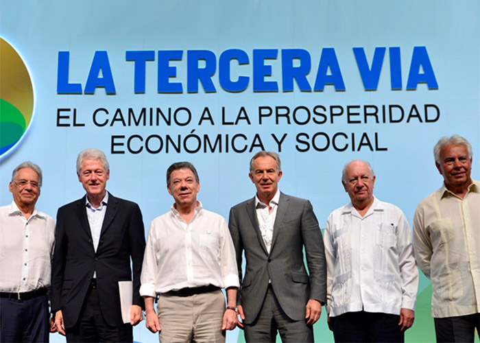 El espaldarazo de 5 expresidentes a la paz