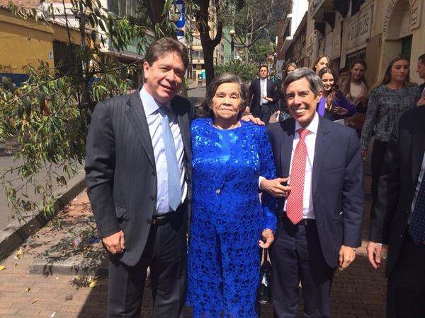 La foto de Doña Mechas en la posesión de 'Juan Pa'