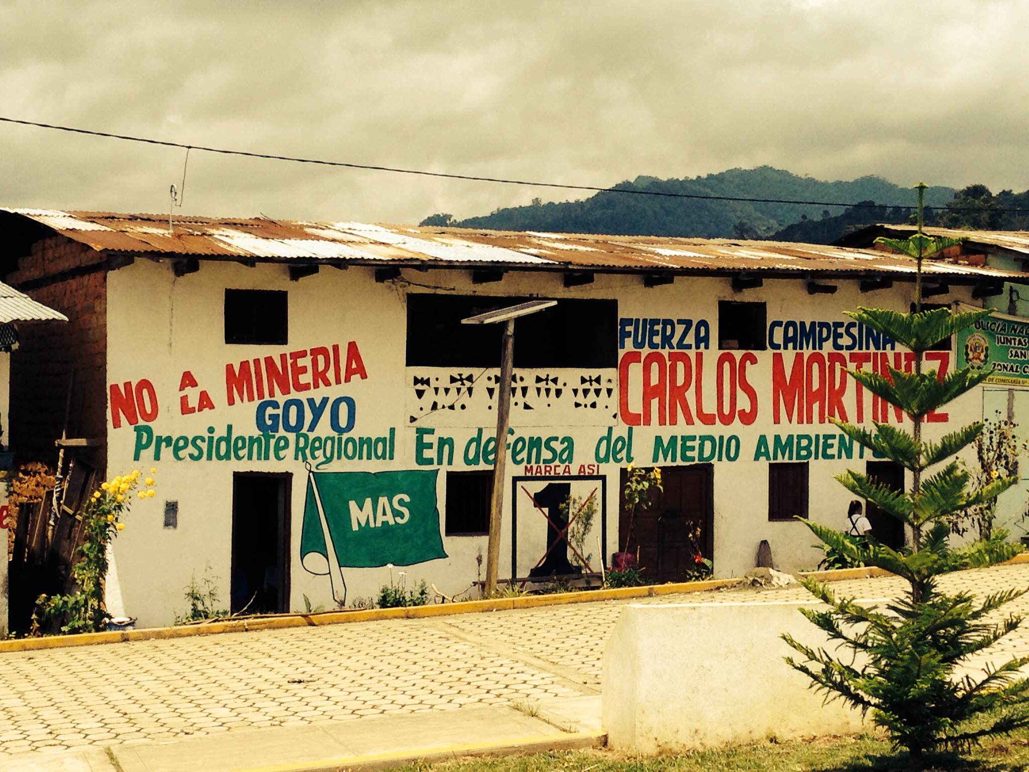 Rechazo a la minería en el Perú