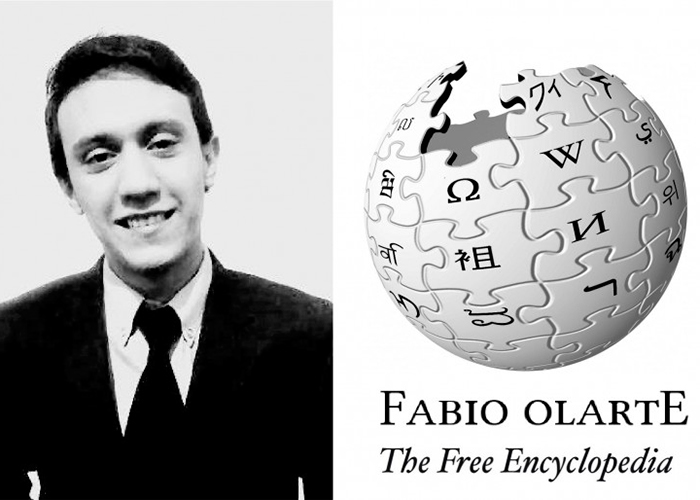 Fabio Andrés Olarte, el Wikipedio colombiano