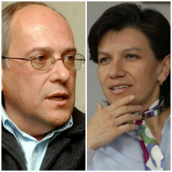 José Obdulio y Claudia López resultaron unidos en un propósito