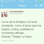  - Lorena Meritano muestra su lucha contra el cáncer