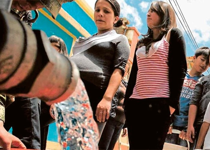 Bogotá podría quedarse sin agua