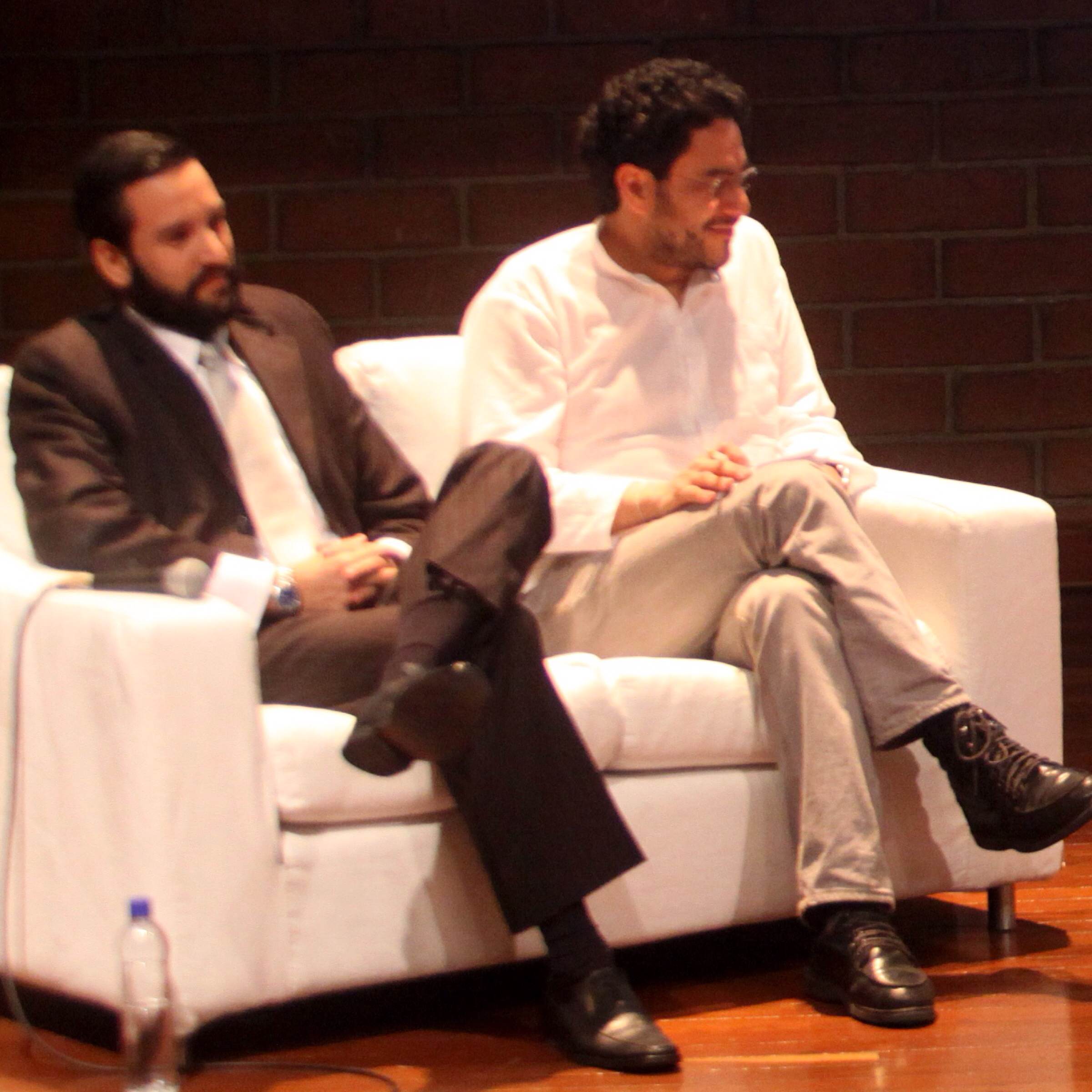 El día que Iván Cepeda y Jaime Restrepo se sentaron juntos