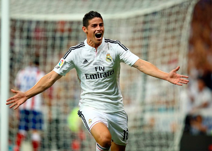 VIDEO: Golazo de James con el Real Madrid en la Liga