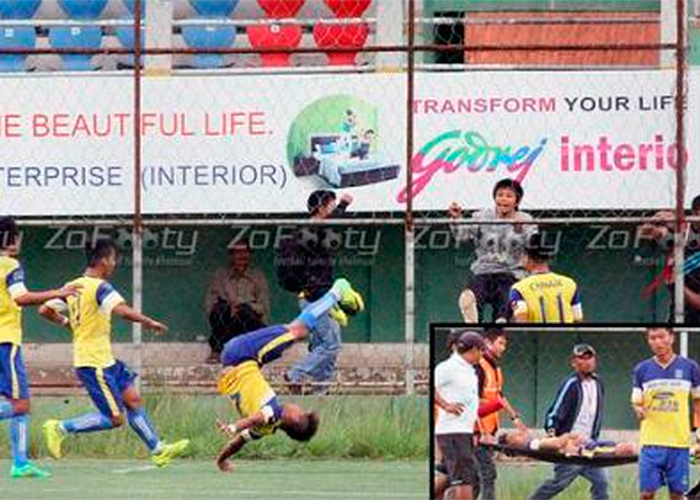 Muere futbolista por la celebración de un gol