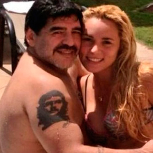 La golpiza de Maradona a su joven esposa Rocío